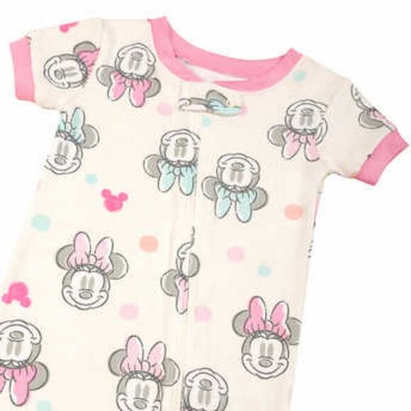 Minnie Mouse Infant 4-piece Sleep Set, Pink - Picture 3 of 6